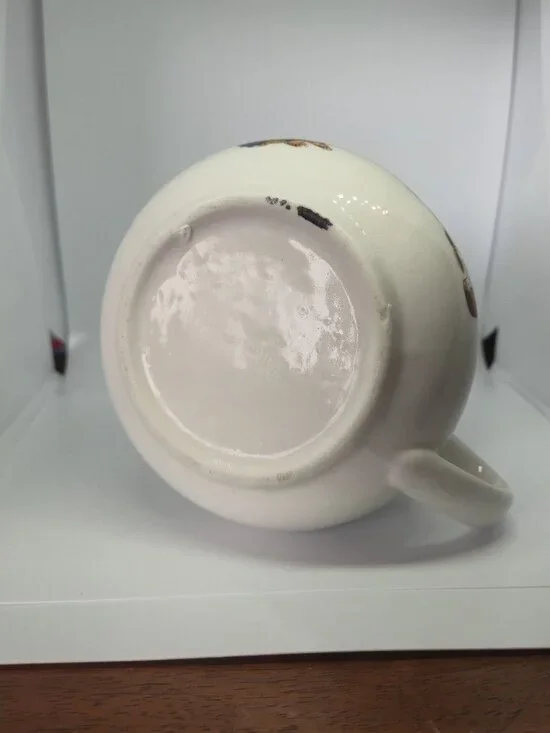 Vintage Ceramic Recipe Soup Mug Set Onion & Chicken Soup Crocks Illustrated - Picture 6 of 16